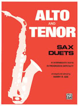 ALTO AND TENOR SAXOPHONE DUETS cover Thumbnail